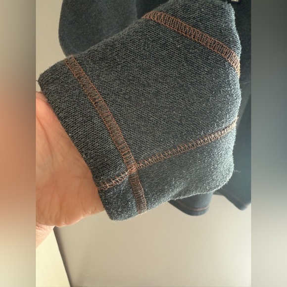 Columbia Mens Great Heart Mountain Gray 3/4 Zip Fleece Lined Pullover SZ XL - Picture 3 of 6